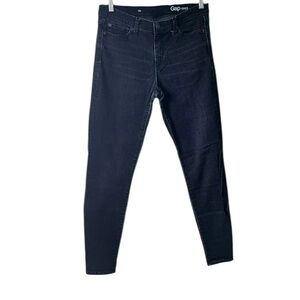 GAP Women’s Black Mid Rise Skinny Jeans 29 Reg